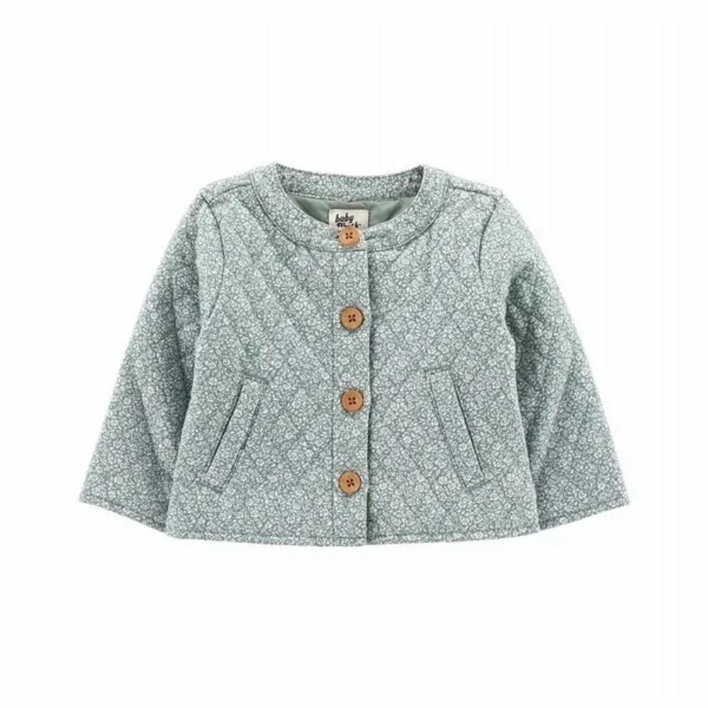 OshKosh B'gosh Green Puffer Jacket Warm and Stylish